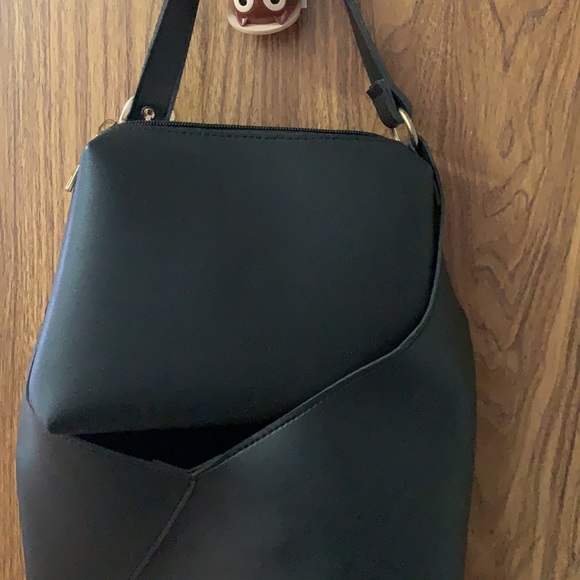Shoulder bag, black, no brand, - Picture 4 of 5